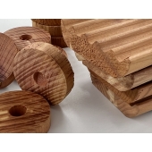 Antymolowe zawieszki cedrowe 28 szt